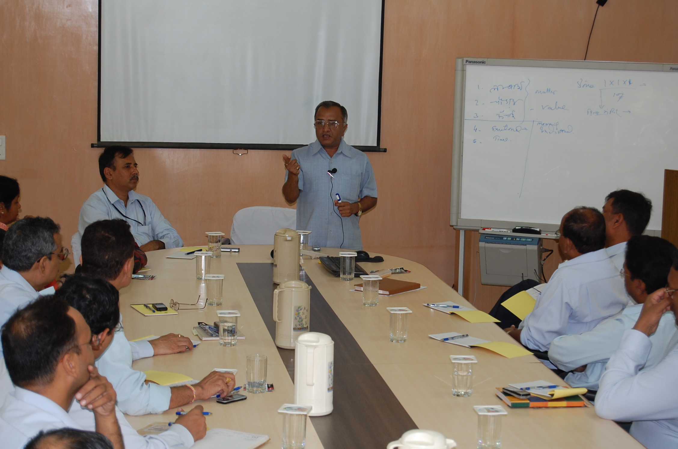 Training executives of Hindustan Zinc Ltd.